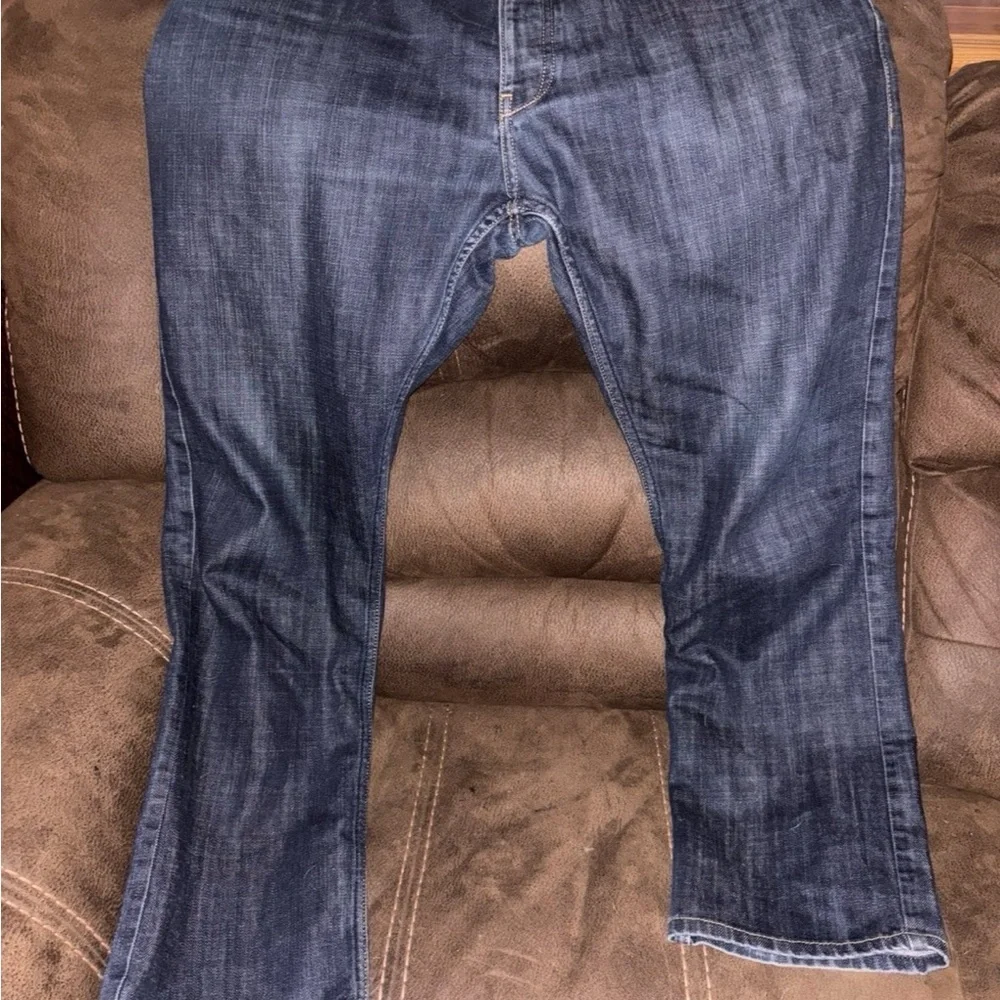 Burberry Blue Straight Jeans Classic Fit - Picture 8 of 11